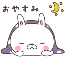 cute rabbit -Nagoya- sticker #8339267