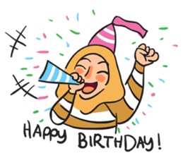 Grumpy Hijabi sticker #8339448