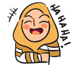 Grumpy Hijabi sticker #8339455