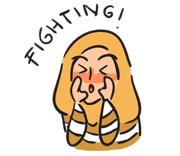 Grumpy Hijabi sticker #8339458