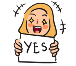 Grumpy Hijabi sticker #8339461