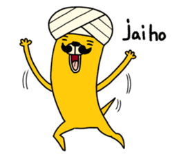 Turban Dog sticker #8339473