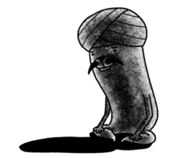 Turban Dog sticker #8339486