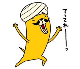 Turban Dog sticker #8339487