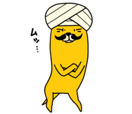 Turban Dog sticker #8339488