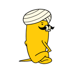 Turban Dog sticker #8339496