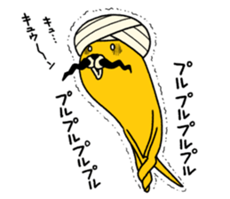 Turban Dog sticker #8339505