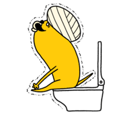 Turban Dog sticker #8339507