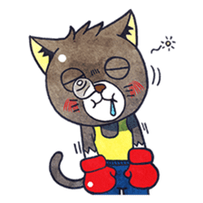 The Boxing Cats sticker #8339832