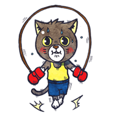 The Boxing Cats sticker #8339835