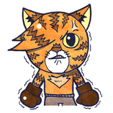 The Boxing Cats sticker #8339837