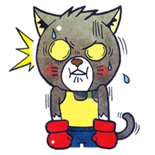The Boxing Cats sticker #8339838