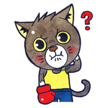 The Boxing Cats sticker #8339839