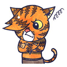 The Boxing Cats sticker #8339848