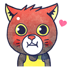 The Boxing Cats sticker #8339850