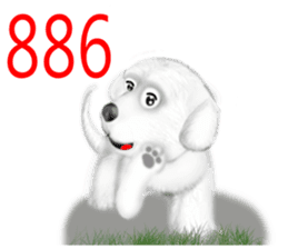 Dogs blessing to sticker #8340947