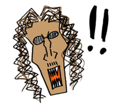 Everyday of strange monsters sticker #8340987