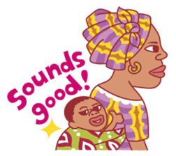 Djembe jembe Sticker sticker #8341190