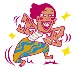 Djembe jembe Sticker sticker #8341193