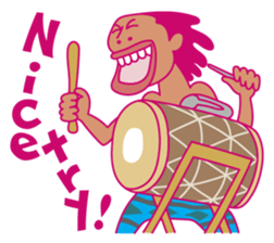 Djembe jembe Sticker sticker #8341196