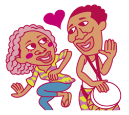 Djembe jembe Sticker sticker #8341199