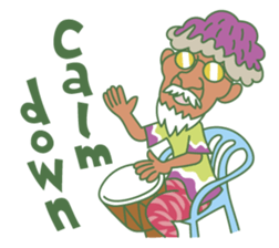 Djembe jembe Sticker sticker #8341205