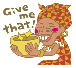 Djembe jembe Sticker sticker #8341210