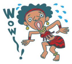 Djembe jembe Sticker sticker #8341222