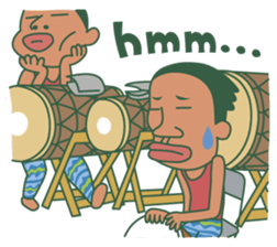 Djembe jembe Sticker sticker #8341224