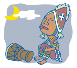 Djembe jembe Sticker sticker #8341226