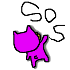 kimura(yellow and purple) sticker #8341286