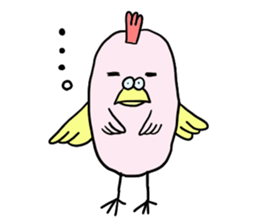 Bird parakeet sticker #8341388