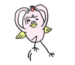 Bird parakeet sticker #8341392