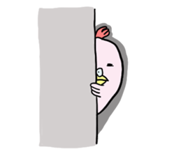 Bird parakeet sticker #8341393