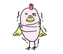 Bird parakeet sticker #8341394