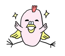 Bird parakeet sticker #8341397