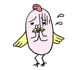 Bird parakeet sticker #8341404