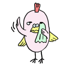 Bird parakeet sticker #8341405