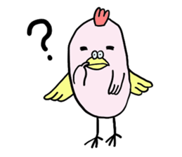 Bird parakeet sticker #8341407