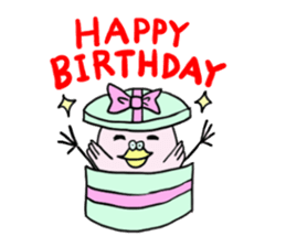 Bird parakeet sticker #8341413