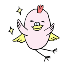 Bird parakeet sticker #8341417