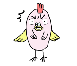 Bird parakeet sticker #8341424