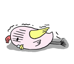 Bird parakeet sticker #8341427