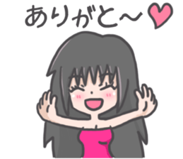 Night club girl's Sticker sticker #8341478