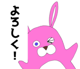 ota cathy (rabbit) sticker sticker #8342792