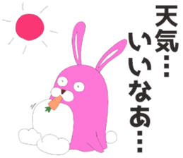ota cathy (rabbit) sticker sticker #8342809
