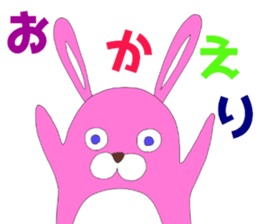 ota cathy (rabbit) sticker sticker #8342814