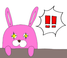 ota cathy (rabbit) sticker sticker #8342820