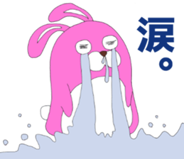 ota cathy (rabbit) sticker sticker #8342822