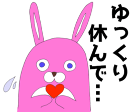 ota cathy (rabbit) sticker sticker #8342823